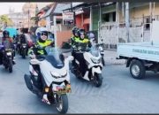 Kapolres Pelabuhan Makassar Pimpin Patroli Skala Besar