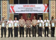 Kapolres Bone Pimpin Upacara, AKBP Muhammad Tawil Naik Pangkat Pengabdian dan Sejumlah Personel Raih Penghargaan