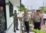 ‎‎Sinergi untuk Negeri, Kapolsek dan Camat Palakka Beri Ucapan HUT TNI ke-80 ke Koramil Palakka