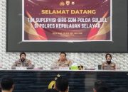 Polres Kepulauan Selayar Terima Kunjungan Tim Supervisi Biro SDM Polda Sulsel
