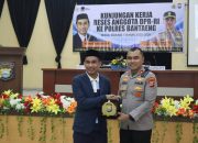Anggota Komisi III DPR RI Rudianto Lallo, SH., MH., Gelar Kunjungan dan Reses di Polres Bantaeng