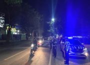 Satlantas Polres Majene Gelar Patroli Blue Light Antisipasi Balap Liar dan Pelanggaran Lalu Lintas