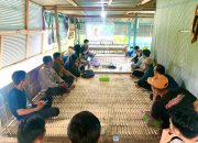 Bhabinkamtibmas Polsek Banggae Hadiri Rapat Pembentukan dan Pembinaan Program Kampung Iklim Desa Pamboborang