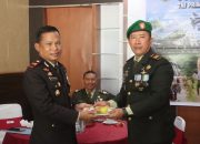 Kasat Reskrim Polres Mamasa Hadiri Perayaan Hut TNI Ke-80 di Kodim 1428/Mamasa