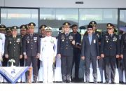 Semarak HUT ke-80 TNI, Kapolrestabes Makassar Ikut Rayakan di Lanud Sultan Hasanuddin