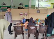 Upaya Pencegahan Stunting, Bhabinkamtibmas Kelurahan Banggae Dampingi Kegiatan Posyandu