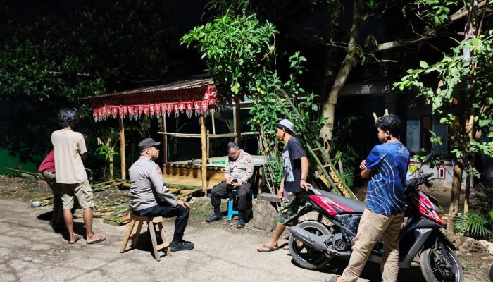 Polsek Jajaran Polres Maros Gencarkan Patroli Siskamling, Wujudkan Lingkungan Aman dan Kondusif