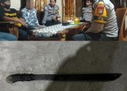 Polsek Sendana Amankan Terduga Pelaku Penganiayaan Menggunakan Senjata Tajam