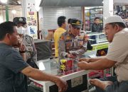 Patroli Pasar, Kapolsek Panca Rijang Sidrap Titip Pesan Kamtibmas
