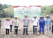 Kapolres Pinrang Hadiri Penanaman Jagung Serentak Kuartal IV di Kecamatan Suppa‎