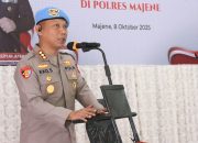 Kabid Propam Polda Sulbar Tekankan Etika dan Profesionalisme kepada Personel Polres Majene