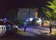 Satlantas Polres Majene Gelar Blue Light Patrol, Wujudkan Rasa Aman di Malam Hari