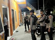 Sasar Indekos, Satuan Samapta Polres Majene Cegah Aksi Kriminalitas Lewat Patroli Malam