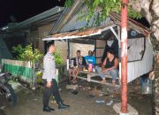 Pastikan Siskamling Berjalan Efektif, Polsek Pamboang Gencarkan Patroli Sambang ke Pos Kamling