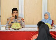 Kapolres Barru Terima Kunjungan Peserta Darul Arqam Madya Ikatan Mahasiswa Muhammadiyah