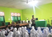 Bhabinkamtibmas Polsek Banggae Beri Penyuluhan Bahaya Bullying, Narkoba, dan Judi Online di MTs DDI Majene