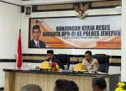 Reses Anggota Komisi III DPR RI, Kapolres Jeneponto Sampaikan Situasi Kamtibmas