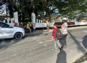 Personil Polres Jeneponto Hadir di Titik Rawan Pagi Hari, Wujudkan Lalu Lintas Aman dan Lancar