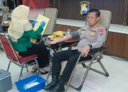 Peringati Hari Jadi Humas Polri ke-74, Bid Humas Polda Sulsel Gelar Aksi Donor Darah