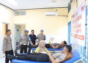 Hari Jadi Humas Polri ke-74, Polres Bulukumba Gelar Aksi Kemanusiaan Donor Darah