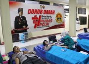 Sambut HUT Humas Polri ke-74, Polres Pelabuhan Makassar Gelar Donor Darah: Polisi Humanis, Harapan Masyarakat