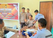 Sidokkes Polres Soppeng Gelar Patroli Kesehatan di Polsek Jajaran, Kapolres: Wujud Kepedulian Terhadap Kesehatan Personel