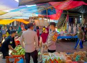 Polsek Marioriwawo Gelar Pengamanan Pasar Sentral Takalala, Pastikan Situasi Aman dan Kondusif