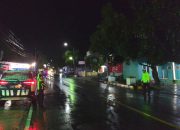 Satlantas Polres Majene Tetap Gencar Laksanakan Patroli Blue Light di Tengah Cuaca Kurang Bersahabat