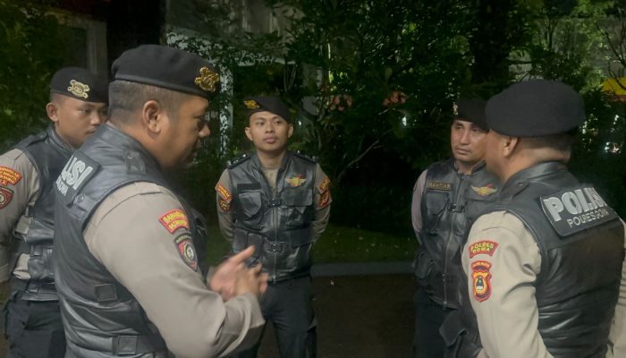 Jaga Gowa Tetap Kondusif, Unit Perintis Presisi Polres Gowa Siaga di Malam Hari