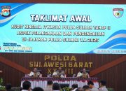 Kapolda Sulbar Buka Audit Kinerja Itwasda Polda Sulbar Tahap II