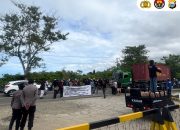 Aksi Massa di Depan PT BMS Sebabkan Kemacetan, Polres Luwu Imbau Aksi Damai Tanpa Ganggu Hak Publik