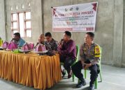 Bhabinkamtibmas Polsek Sendana Hadiri Musyawarah Desa Khusus di Desa Awo Bahas Pengembalian Pinjaman Koperasi Desa Merah Putih