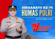 Polres Gowa Ucapkan Dirgahayu ke-74 Humas Polri: Polisi Humanis, Sahabat Masyarakat