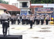 Polres Majene Gelar Apel Kesiapan Antisipasi Tanggap Darurat Bencana Hidrometeorologi