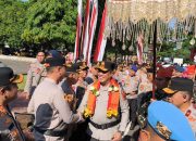 Kapolres Tana Toraja Hadiri Acara Tradisi Penyambutan Kapolda Baru Sulsel