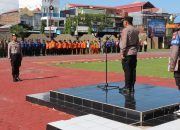 ‎Wakapolres Pinrang Pimpin Apel Kesiapan Tanggap Darurat Bencana 2025