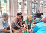 Bhabinkamtibmas Polsek Banggae Dampingi Kegiatan Posyandu Lestari, Dukung Upaya Penanganan Stunting di Majene
