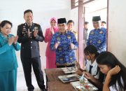 Kapolres Tana Toraja Hadiri Peninjauan Program Makan Bergizi Gratis Bersama Forkopimda di SMPN 2 Mengkendek