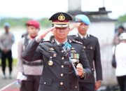 Kenang Jasa Pahlawan, Kapolres Sidrap Pimpin Upacara Tabur Bunga di TMP Mario