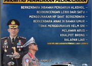 Operasi Zebra Hampir Dimulai, Polres Luwu Ajak Masyarakat Menata Kembali Disiplin Berlalu Lintas