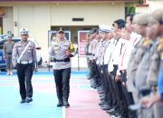 Kapolres Sidrap Pimpin Gelar Pasukan Operasi Zebra 2025