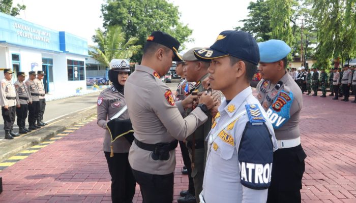 Kapolres Bantaeng Pimpin Apel Gelar Pasukan Ops Zebra Pallawa 2025