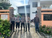 Personel Polres Majene Laksanakan Patroli dan Pengamanan Ibadah Minggu di Sejumlah Gereja