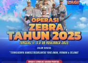 Satlantas Polres Bone Siap Gelar Ops Zebra 2025 Selama Dua Pekan, Ini Sasarannya