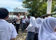 Polwan Sahabat Masyarakat Polres Gowa Hadir Lebih Dekat, Sapa Warga dan Pelajar di Lapangan Syekh Yusuf
