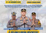 Berlangsung 14 Hari, Polres Toraja Utara Laksanakan Apel Gelar Pasukan Operasi Zebra Pallawa Tahun 2025