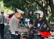 Polres Wajo Gelar Hari Kedua Operasi Zebra Pallawa 2025, Tingkatkan Kesadaran Tertib Lalu Lintas