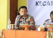 Kasat Lantas Polres Barru Sosialisasikan Keselamatan Berkendara Bersama Instansi Terkait