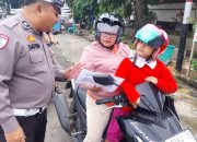 Sosialisasikan Ops Zebra: Awali Pagi, Sat Lantas Gatur Pagi Bentuk Pelayanan Prima ke Masyarakat