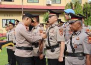 Polres Maros Gelar Serah Terima Jabatan Sembilan Pejabat Utama